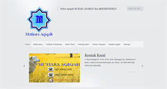 Desktop Screenshot of paketaqiqah.com