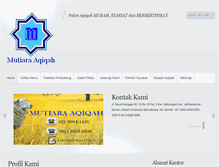 Tablet Screenshot of paketaqiqah.com